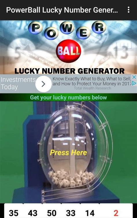 Powerball lucky number generator. Things To Know About Powerball lucky number generator. 